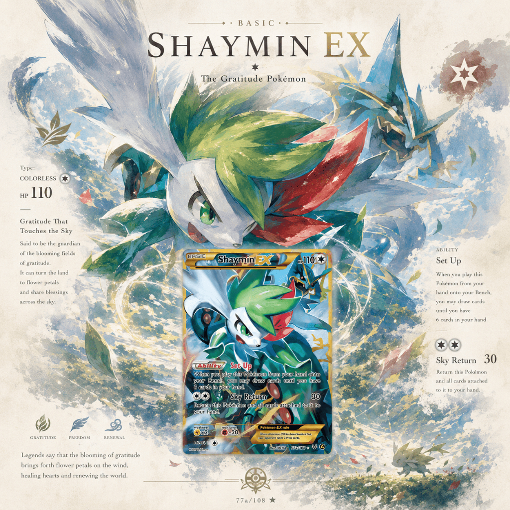 Shaymin EX PROMO 77a/108