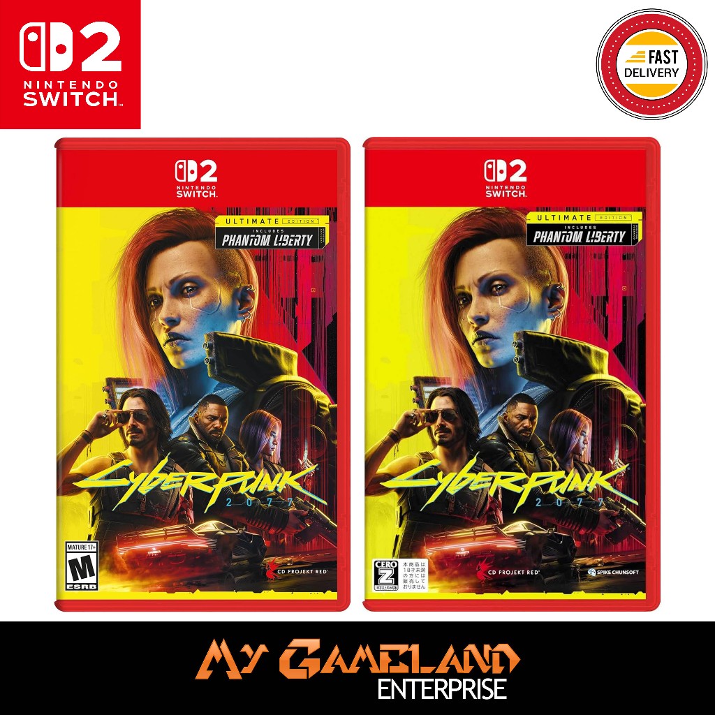 Nintendo Switch 2 Cyberpunk 2077 Ultimate Edition (English)(BRAND NEW ...
