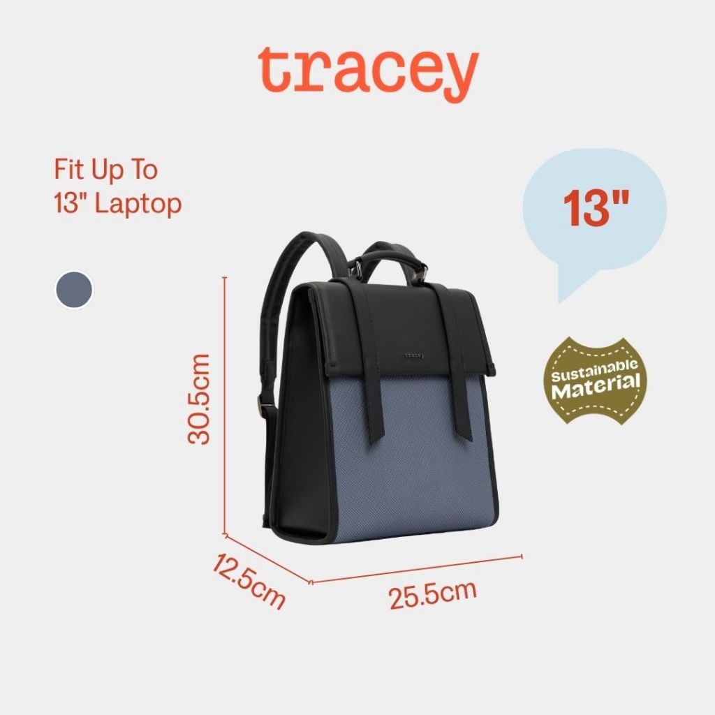 Tracey Urban-U Denim Essentials Backpack 13-Inch | Shopee Malaysia