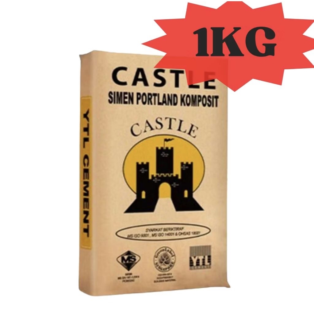 Cement YTL (1 KG Packet) | Shopee Malaysia