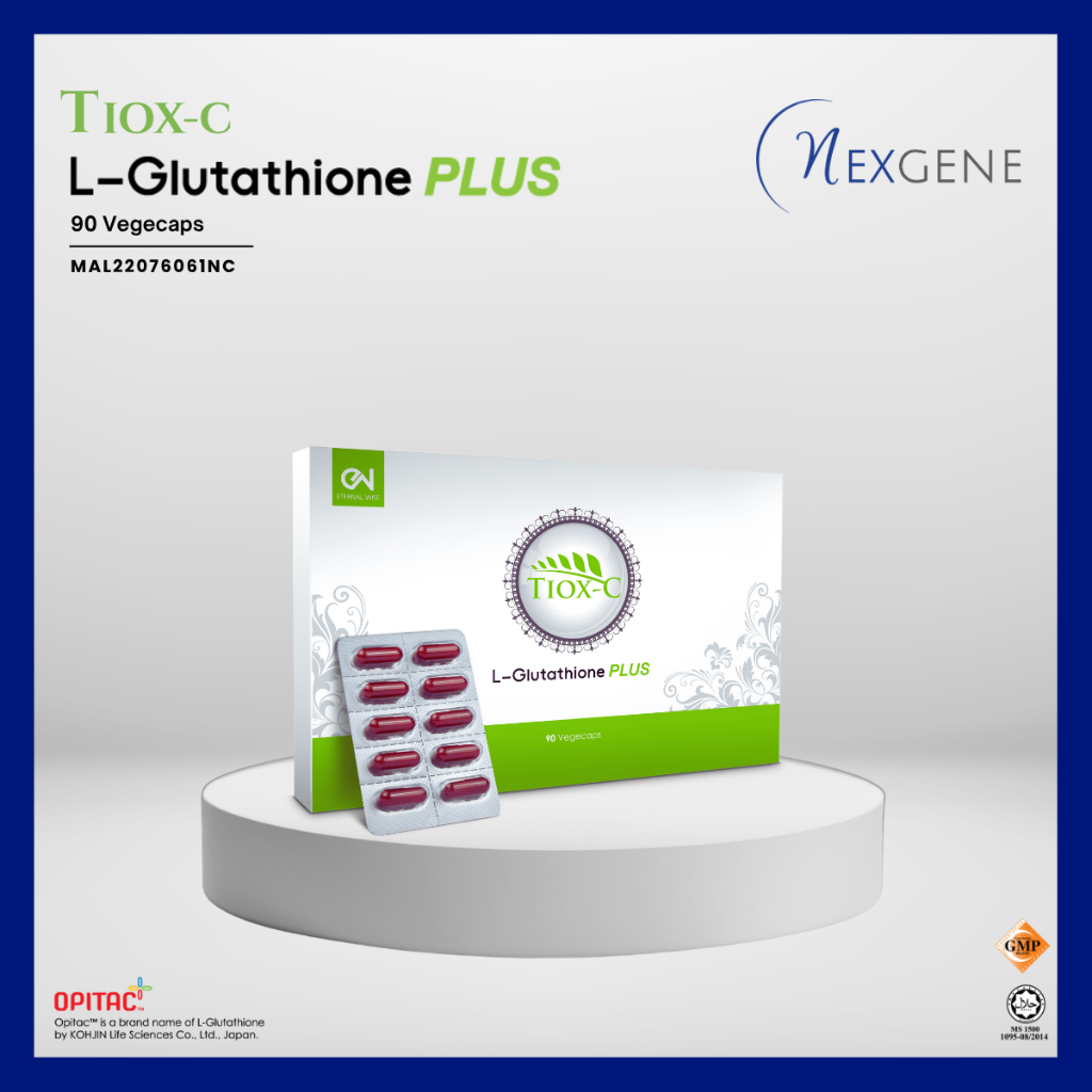 PROMO Tiox-C L-Glutathione Plus 250mg (90 capsules) - While stocks last!