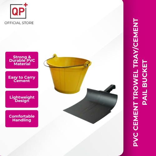 PVC CEMENT TRAY CEMENT TROWEL DULANG SIMEN TRAY PVC CEMENT PAIL BUCKET ...