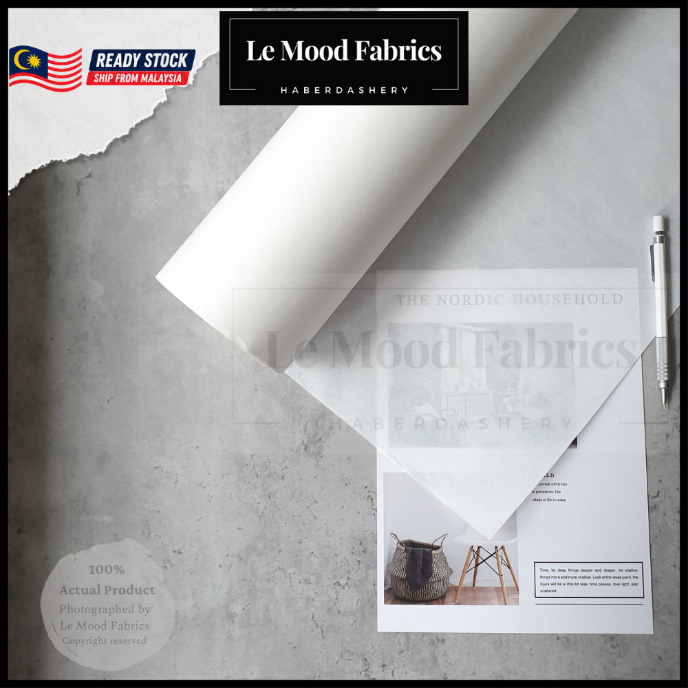 🇲🇾50 Meter Drafting Paper (1 Roll) Tracing Paper Pattern Paper Pattern ...