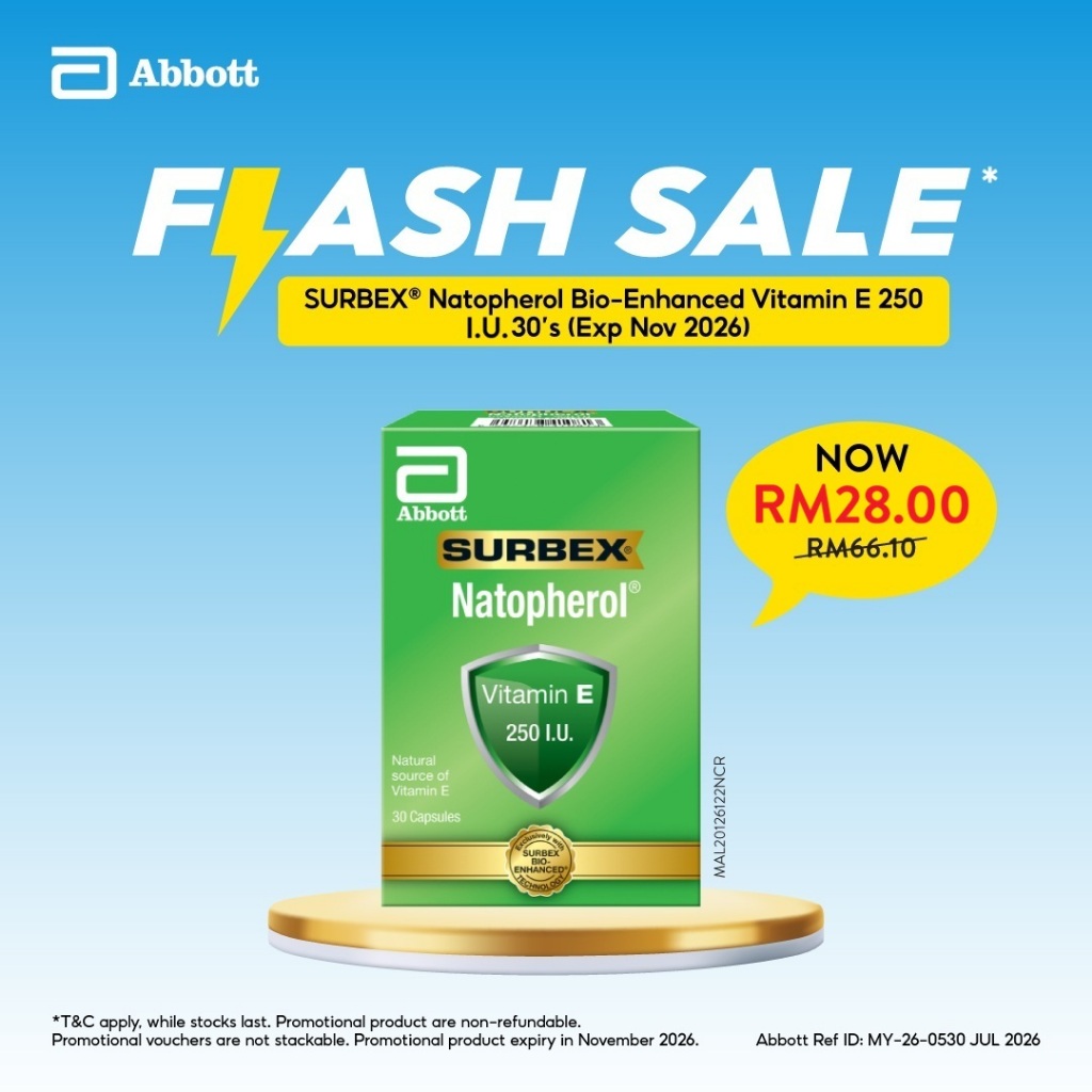SURBEX Natopherol Bio-Enhanced Vitamin E 250 IU 30's [Exp Nov 2026 ...