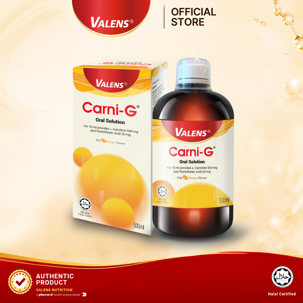 Valens Official】Carni-G L-Carnitine (500ml)