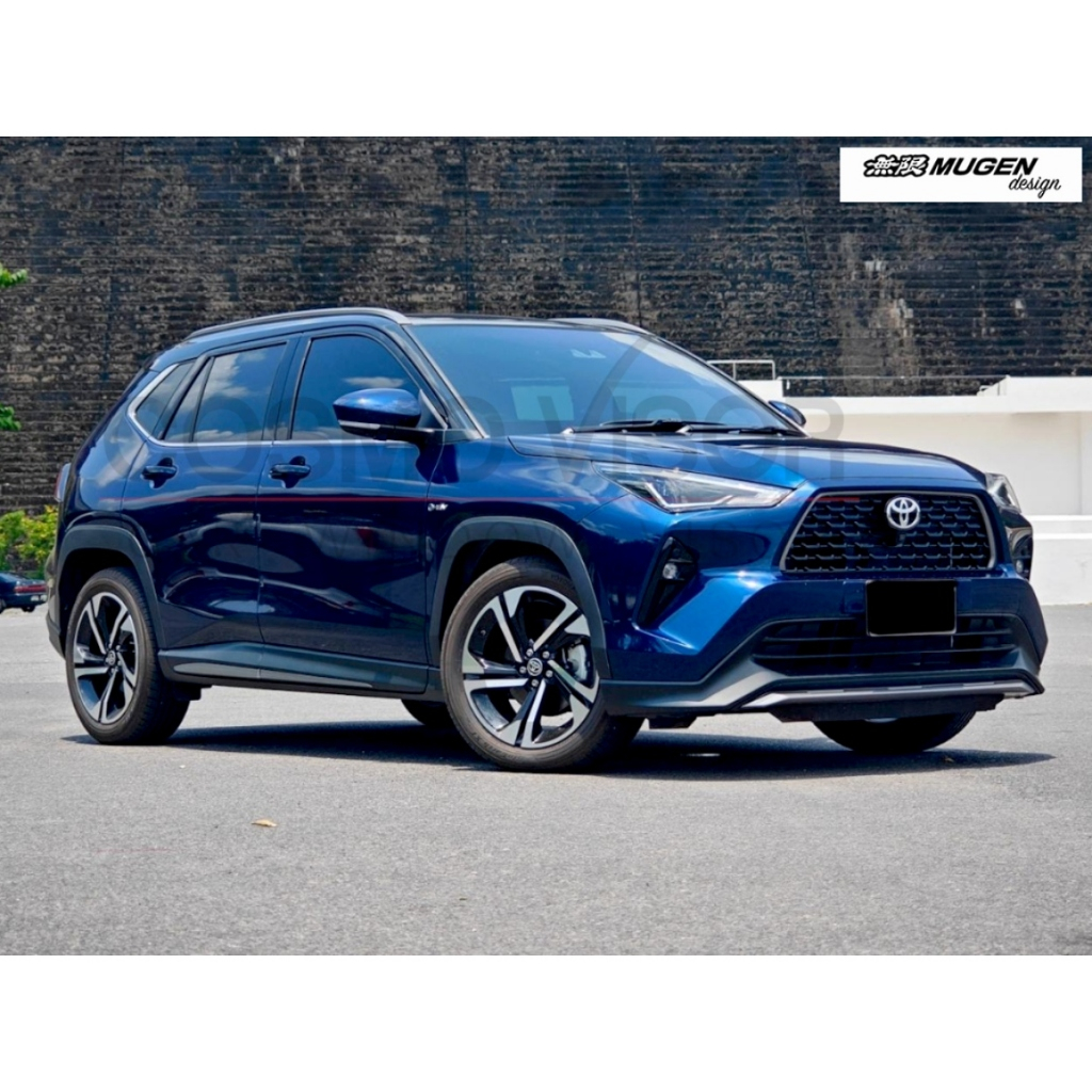 Toyota Yaris Cross 2026-Above Door Visor / Window Vent Visor Deflecters ...