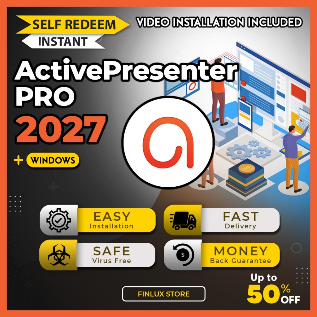 [SELF REDEEM] ActivePresenter Professional Edition v10.6.2 Latest 2027 ...