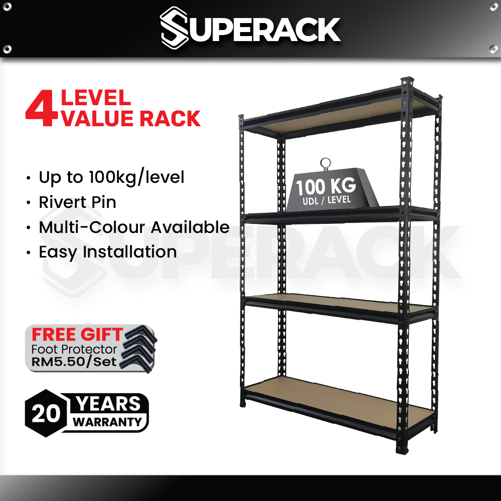 SUPERACK Value Rack Rak Besi Bertingkat Rack Shelf Rack Rak Dapur ...