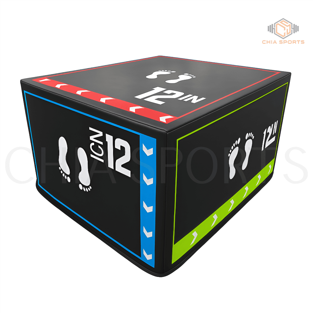 3in1 Foam Plyometric Jump Box 12 x 16 x 18
