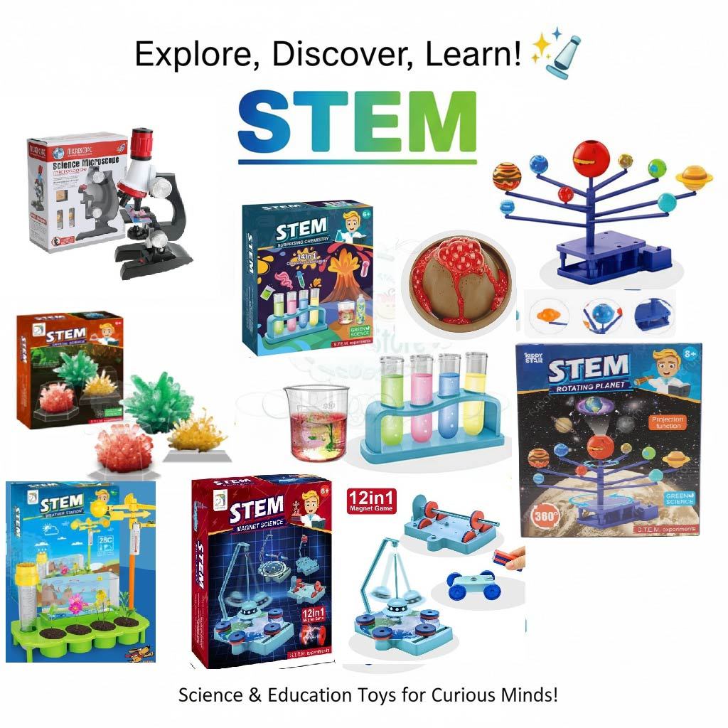 STEM Science Kits Education Learning Toy for Kids/ STEM Games Fun ...