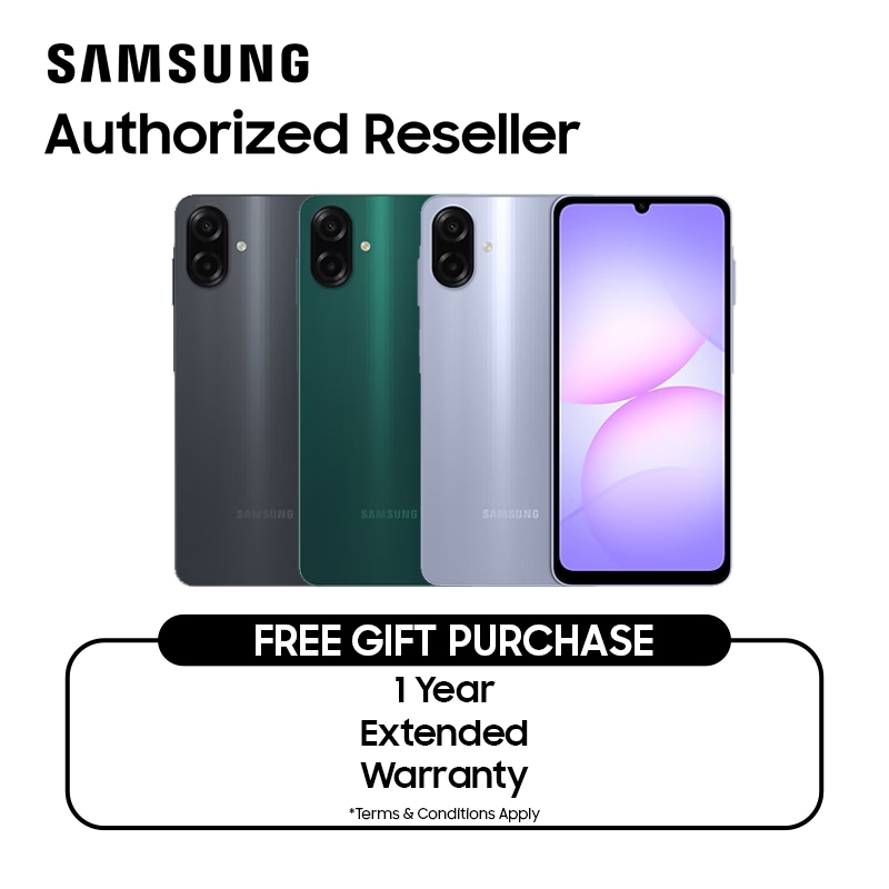 Samsung Galaxy A07 LTE (8GB+256GB) Smartphone, 1 Year Samsung Warranty