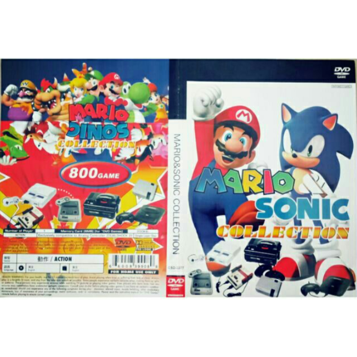 PS2 CD DVD Mario And Sonic Collection | Shopee Malaysia
