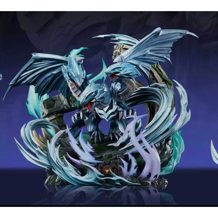 Duel Soul Studio - Blue-Eyes Ultimate Dragon Summoning Yu-Gi-Oh! Resin ...