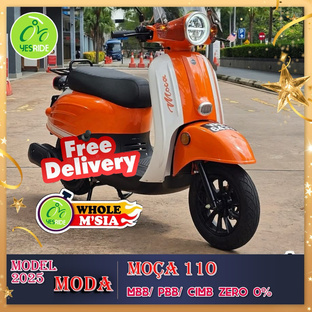 MODA moca110 New model 2025 | Shopee Malaysia