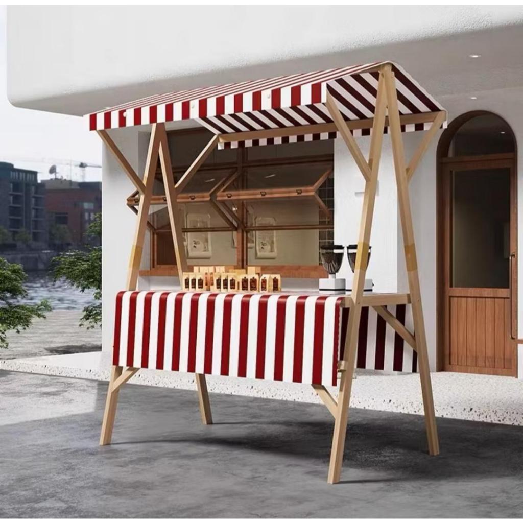 Folding booth rack Night market activity car shed Outdoor mobile ...