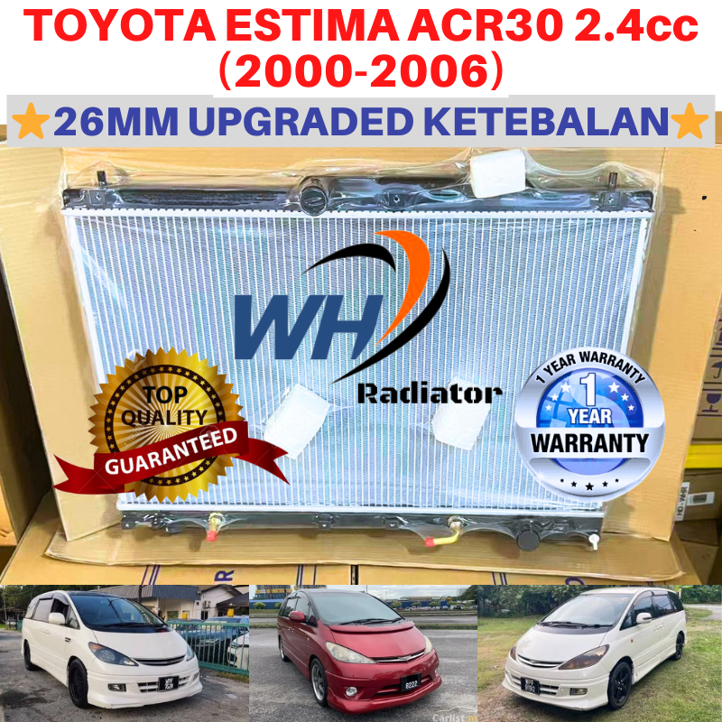 TOYOTA ESTIMA ACR30 2.4cc (26mm)UPGRADED SIZE TOP QUALITY AUTO/MANUAL ...