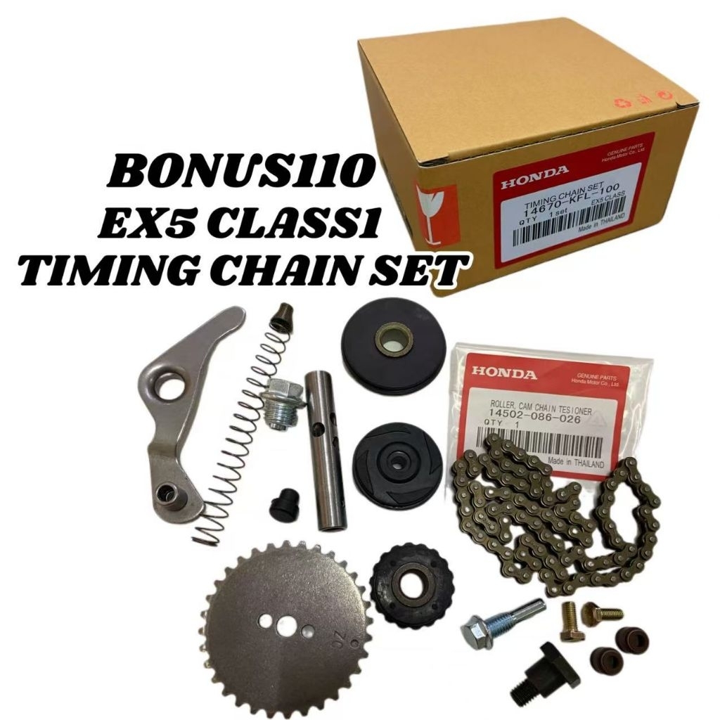 SYM BONUS110 CLASS1 EX5 CLASS TIMING CHAIN SET COMP LANTAI KECIL SET ...