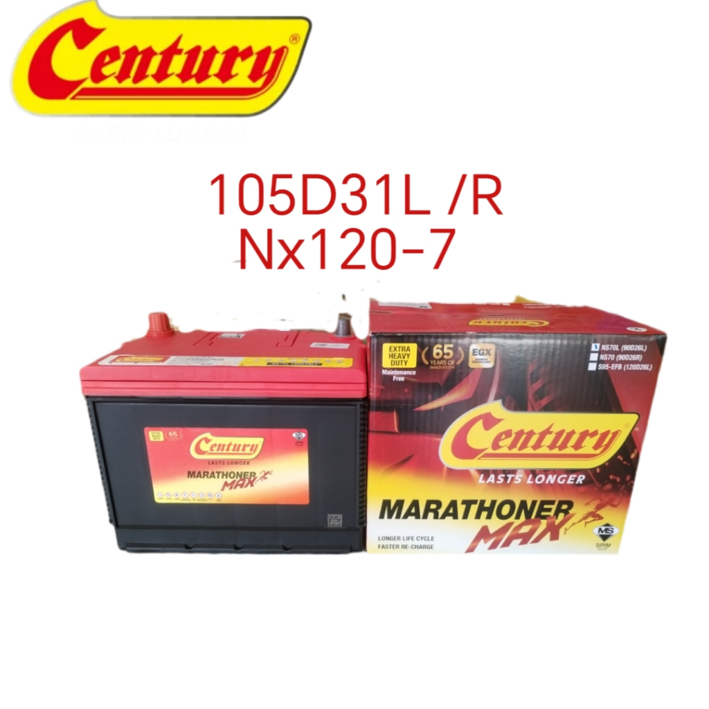 [Installation Provided] Century Marathoner Max NX120-7 105D31L/R ...