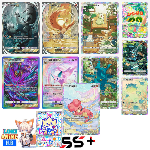 (EN) ho oh lugia umbreon expeon magby togepi immersive Special Art Rare ...