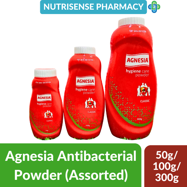 Agnesia Hygiene Care Antibacterial Powder 50g/100g/300g | Shopee Malaysia