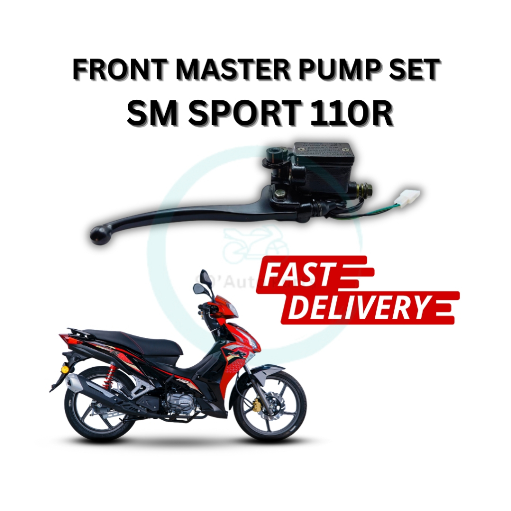 FRONT MASTER PUMP SET BRAKE PUMP SET SM SPORT 110R SM SPORT 110 R ...