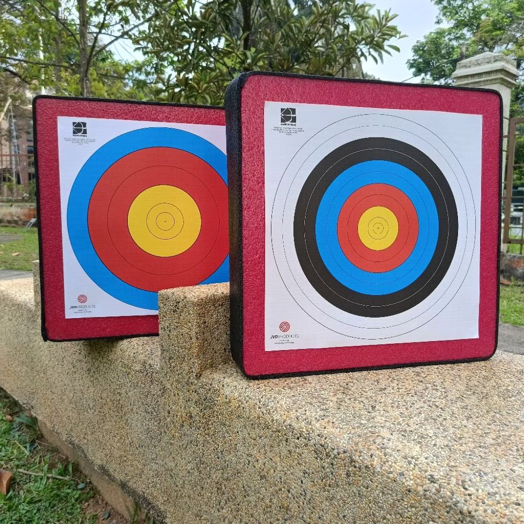 ARCHERY BLACKPINK PE FOAM TARGET BUTT DIMENSION 50CM X 50CM X 15CM ...