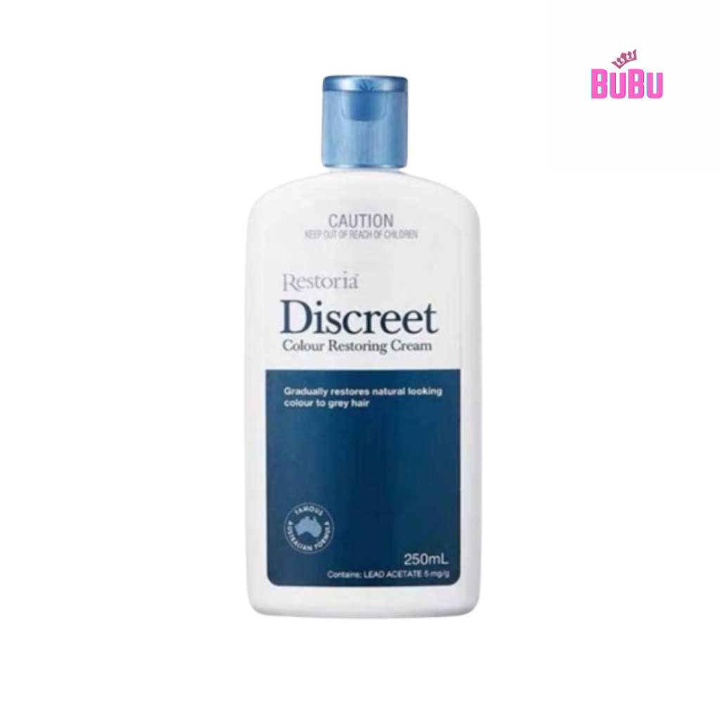 RESTORIA DISCREET Hair Colour Restoring Cream 250g | Shopee Malaysia