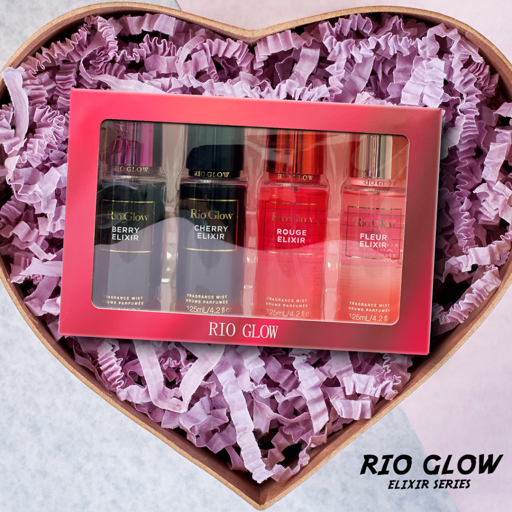Gift Set Elixir Series 4-in-1 Body Mist Rio Glow (125ml each) | Shopee ...