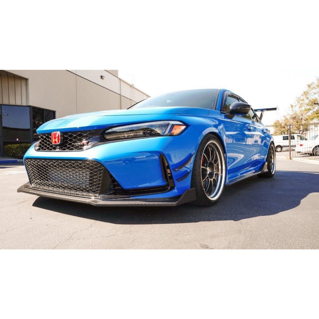 1 Honda civic FL5 front lip carbon fiber for honfa civic FL5 type r add ...
