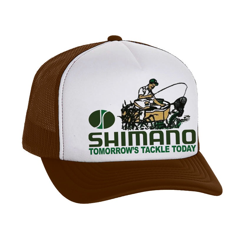 Shimano Reel Fishing Pancing Mancing Topi Snapback Trucker Cap | Shopee ...