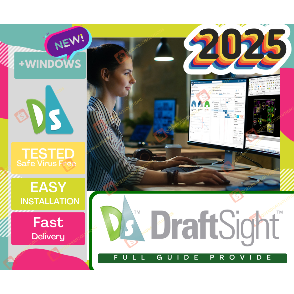 DS DraftSight Enterprise Plus 2025 SP4 LATEST | Professional-grade CAD ...