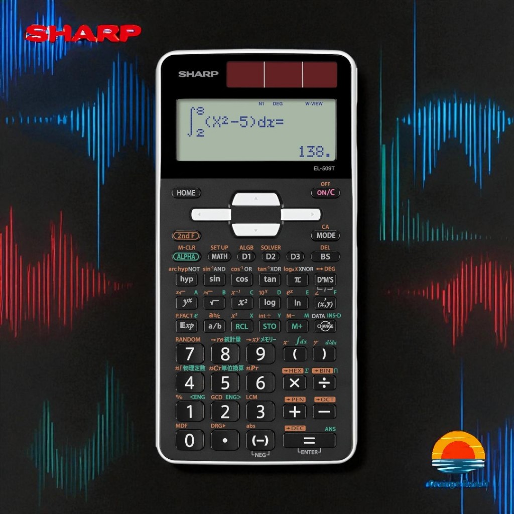 Sharp EL-509T Scientific Calculator/Premium Japan Quality/559 Functions ...