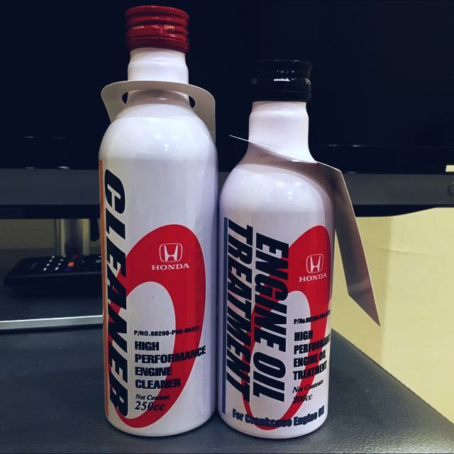 HONDA HIGH PERFORMANCE ENGINE CLEANER + ENGINE OIL TREATMENT COMBO SET ...