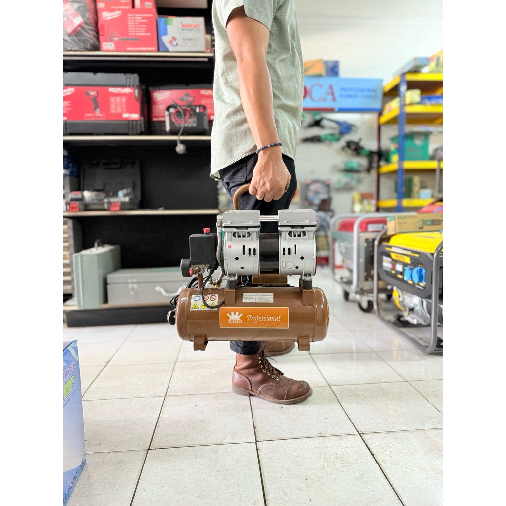 Super Mini 10 Litre OilFree Portable AirCompressor SMALL BUT POWERFUL ...