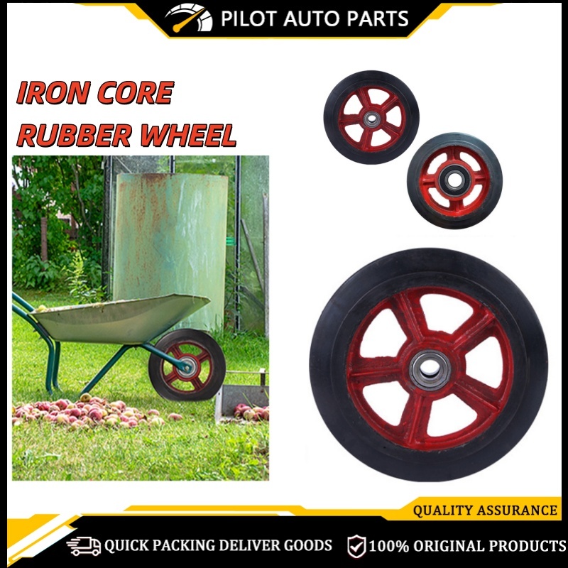 Heavy Duty Wheel PU Barrow Tyre Rim Wheel Barrow PU Tube PVC Rim ...