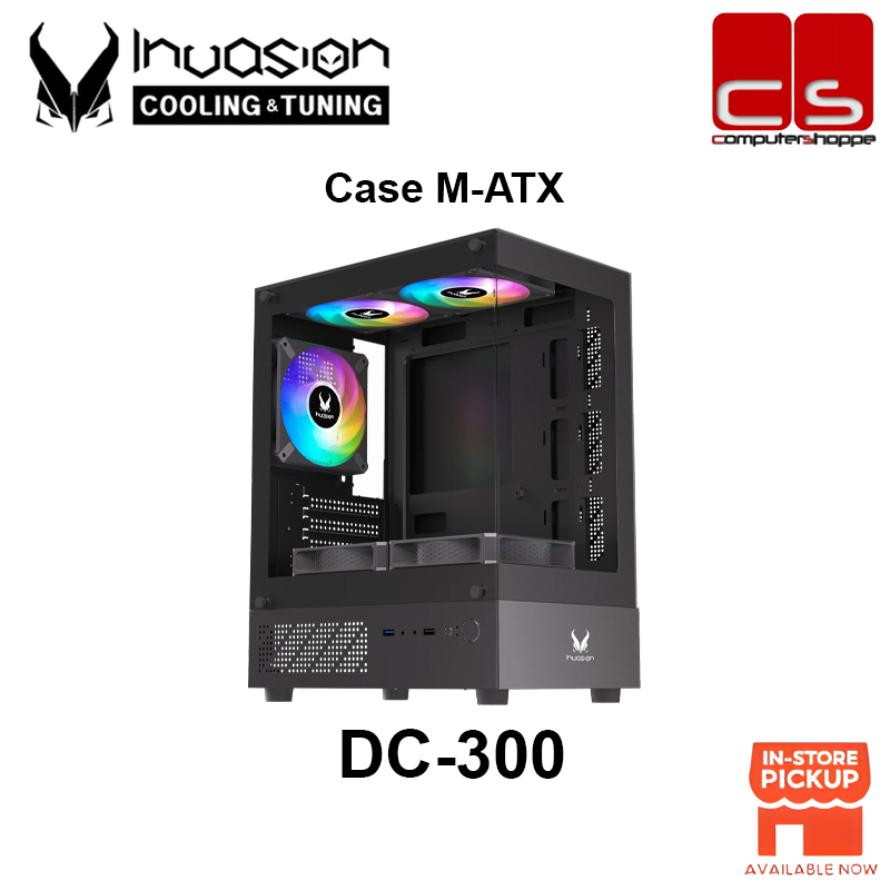 INVASION DC-300 CASING M-ATX | Shopee Malaysia