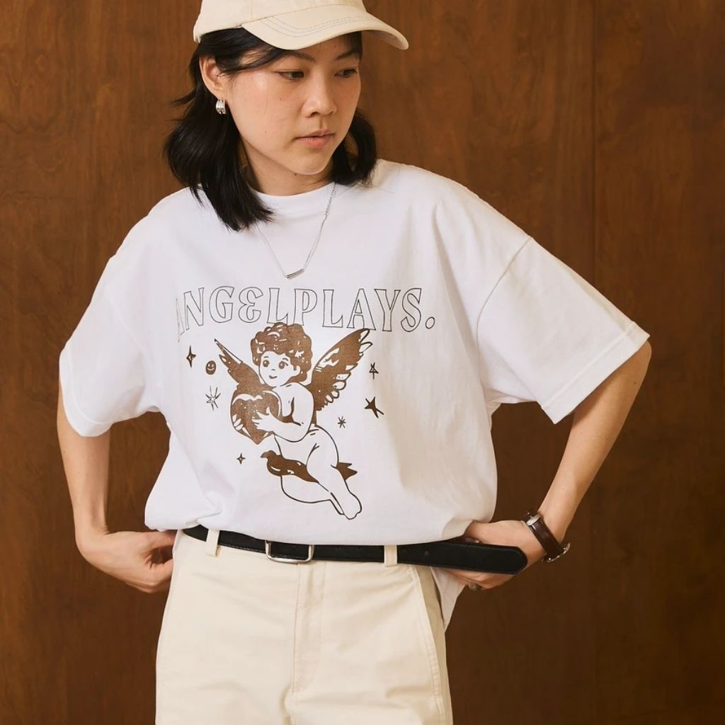 Ready stock 现货】ANGELPLAYS T-SHIRT Namtan Tipnaree namtanfilm