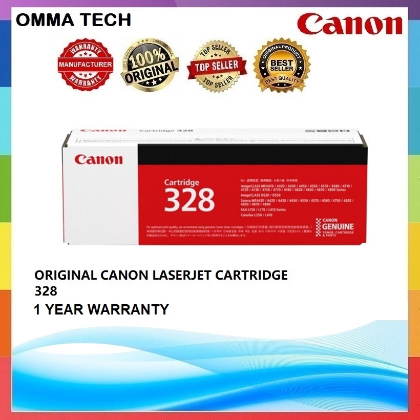 ORIGINAL CANON LASERJET CARTRIDGE 328 MF4400 MF4410 MF4412 | Shopee ...