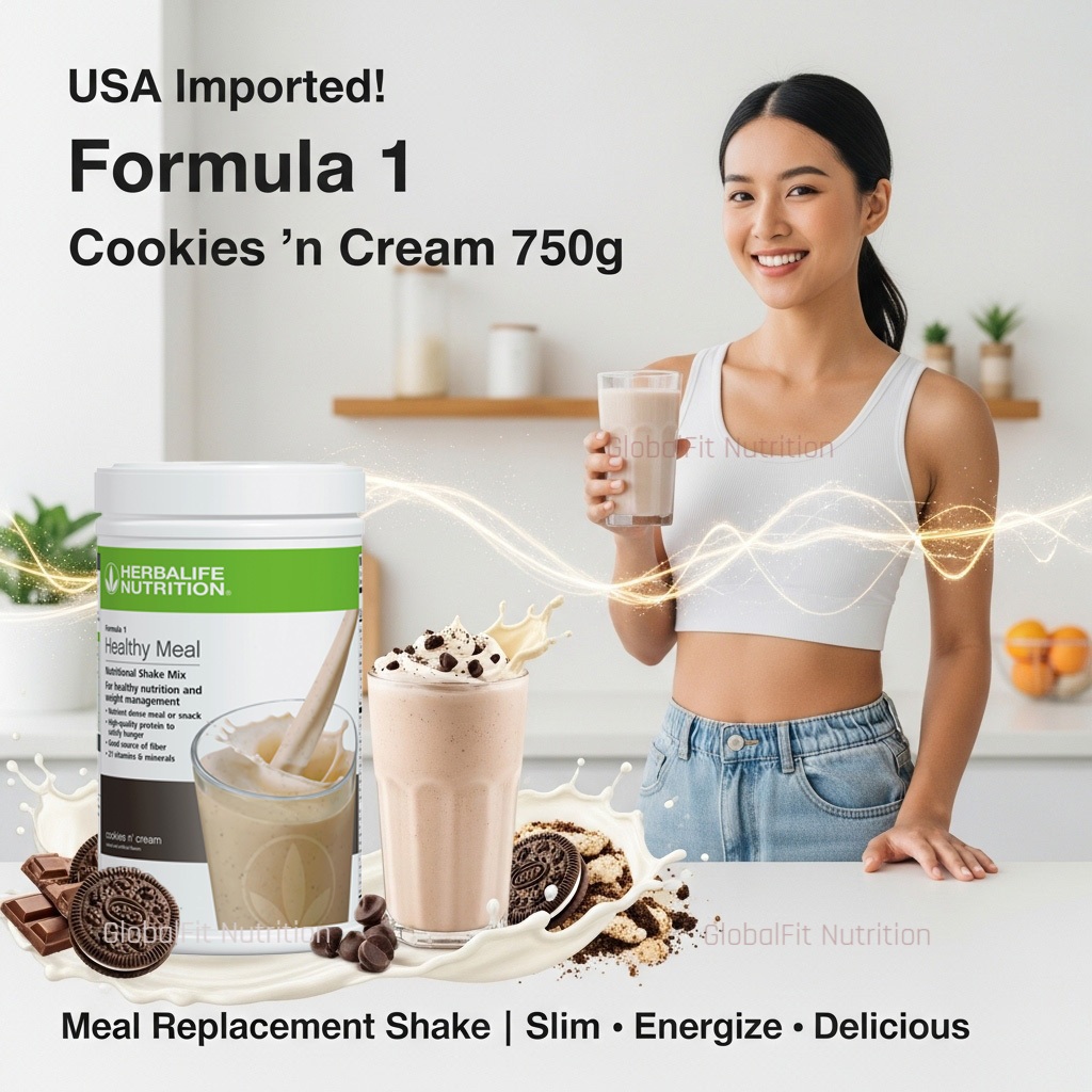 Herbalife Formula1 Cookies n Cream 750g | Shopee Malaysia