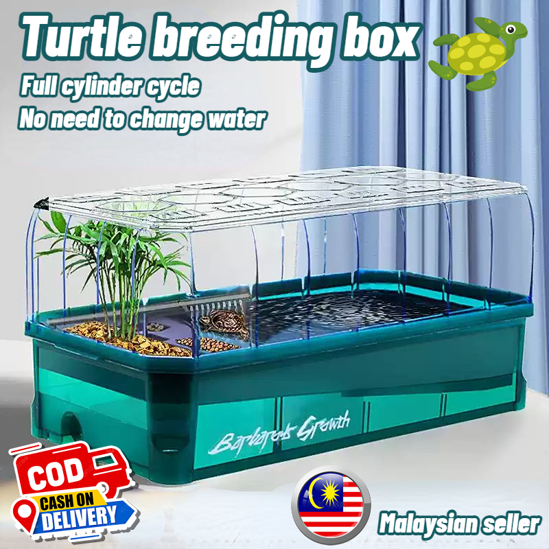 NEW2025!!!Turtle tank dedicated breeding ecological tank villa turtle ...