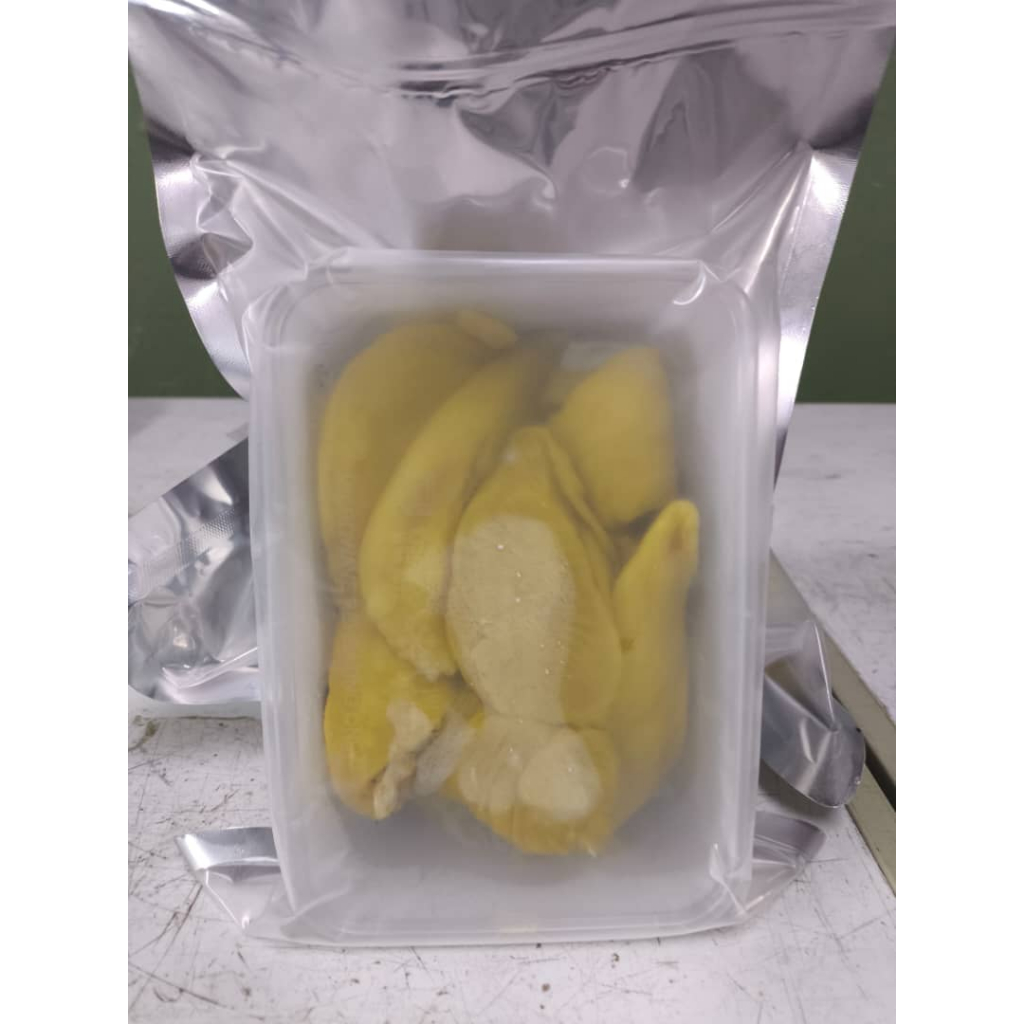 Fresh Frozen Durian Pulp Musang King with Vacuum-Sealed | Shopee Malaysia