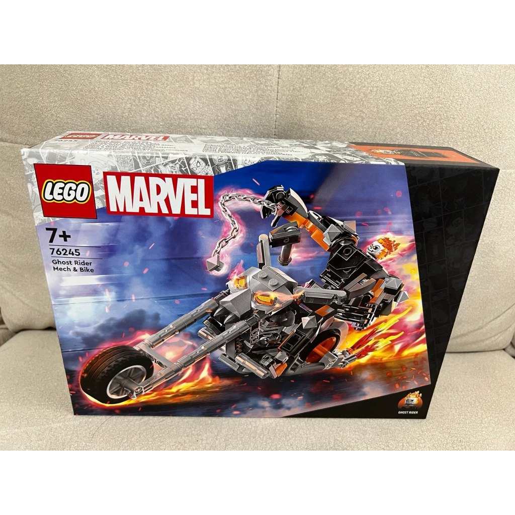 [READY STOCK] LEGO 76245 MARVEL Ghost Rider Mech & Bike | Shopee Malaysia