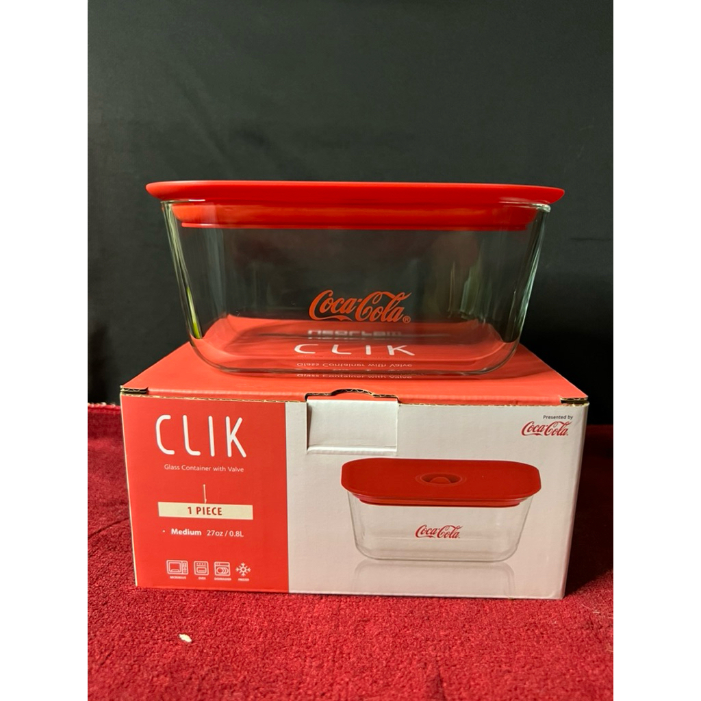 Neoflam X Coca-Cola Click Glass Container | Shopee Malaysia
