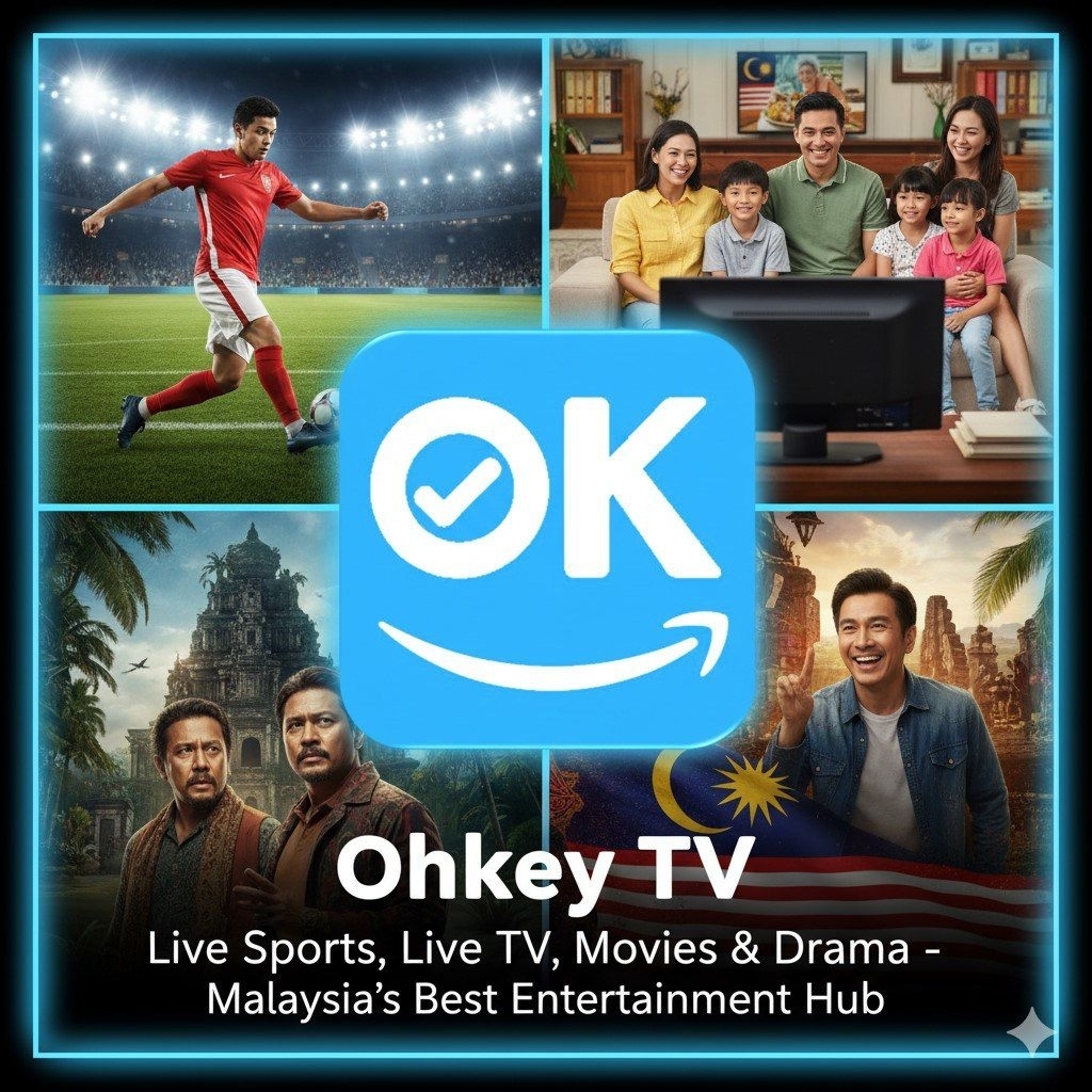🔥OHKEY TV - LIVE TV/DRAMA/SPORT/MOVIE🔥 | Shopee Malaysia