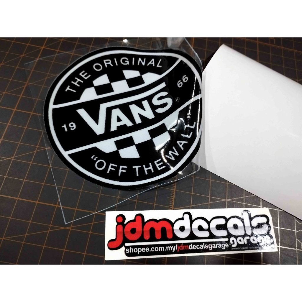 Vans Car Windscreen Decal Sticker Type B | Shopee Malaysia