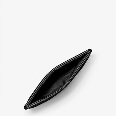 (MY Readystock) MK Reed Large Pebbled Leather Kad Case In Black ...