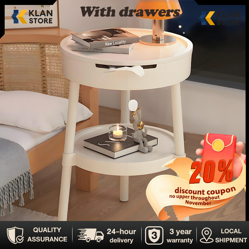 K-Small Coffee Table Corner Sofa Bed Side Table living room Mini Table ...