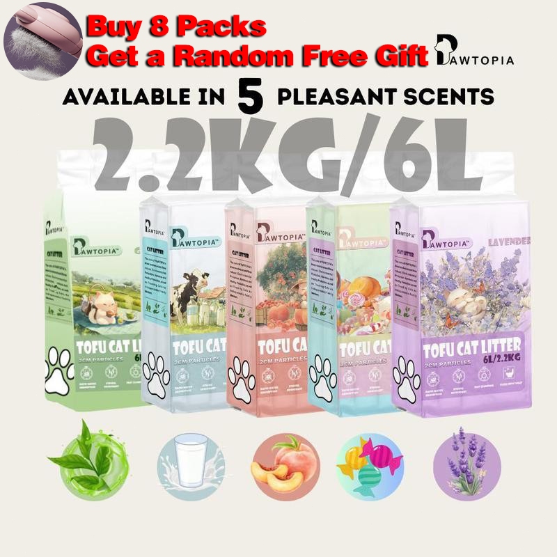 【COD】PAWTOPIA.tofu cat litter pasir kucing tofu cat litter cat litter ...