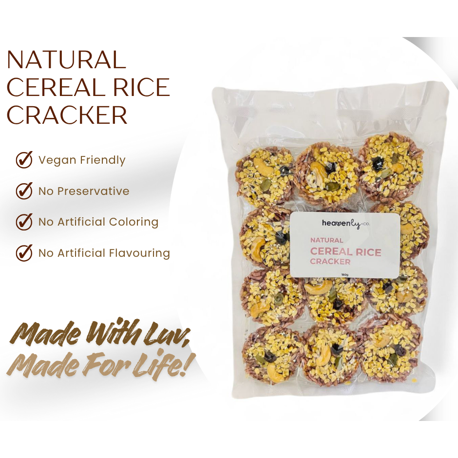 NATURAL CEREAL RICE CRACKER | Shopee Malaysia