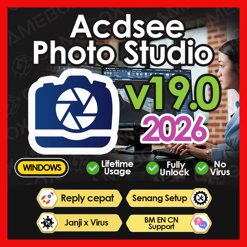 ACDSee Photo Studio Ultimate 2026 v19💯 EASY INSTALL 💯 LIFETIME PREMIUM ...